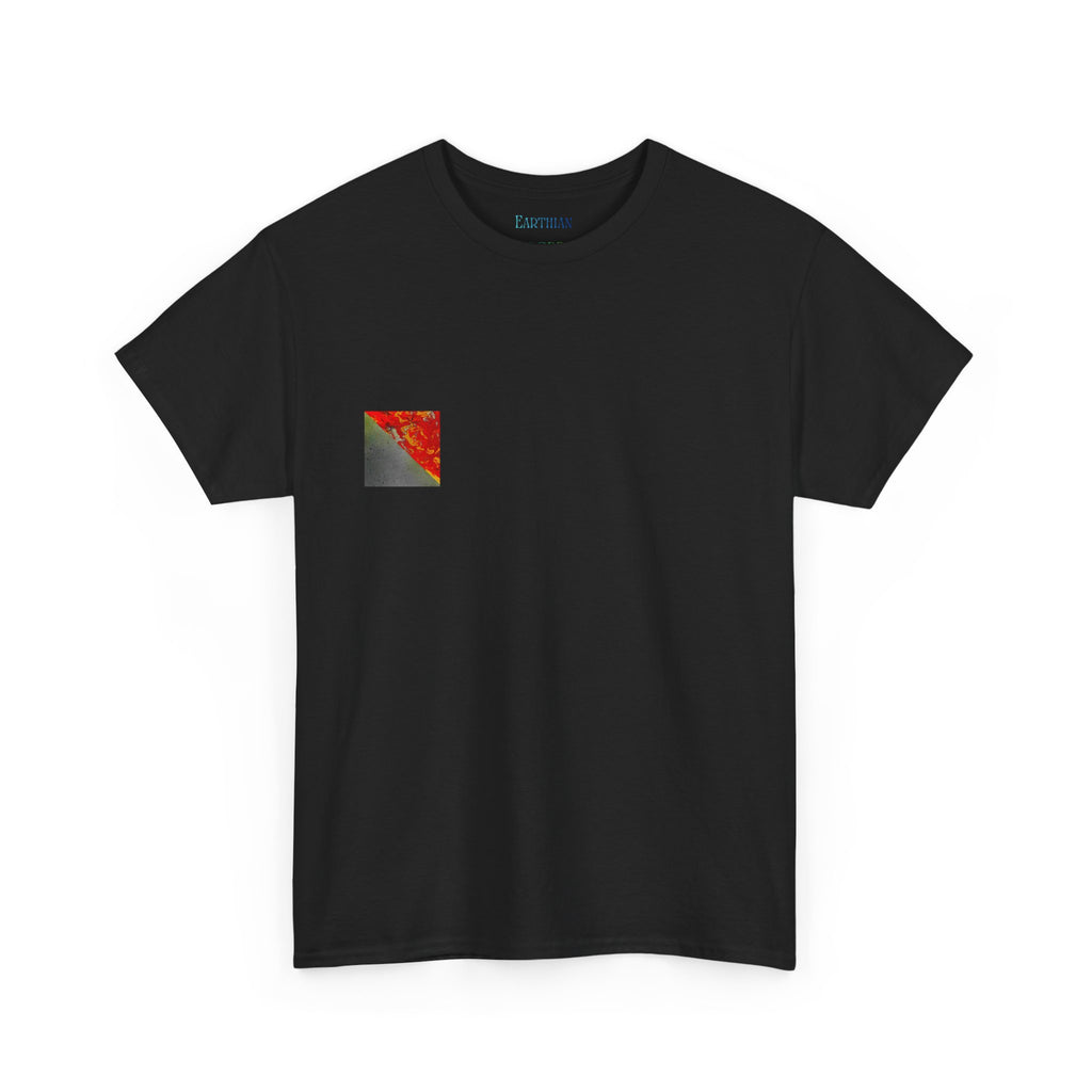 Bold Red & Black Abstract Art Print |  Unisex T-Shirt
