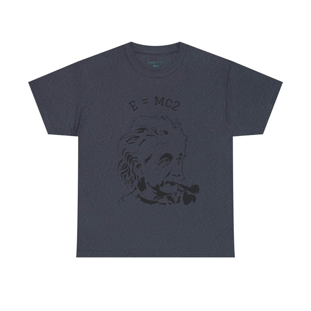 Einstein Heavy Cotton Tee | | E = MC2  | Unisex T shirt