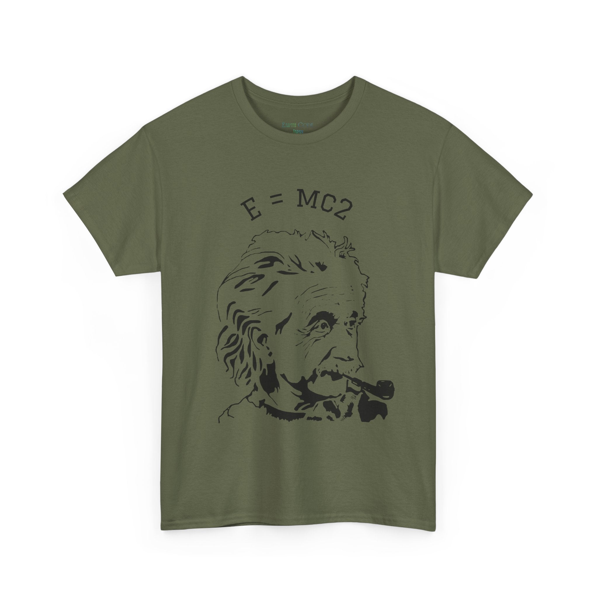 Einstein Heavy Cotton Tee | | E = MC2  | Unisex T shirt