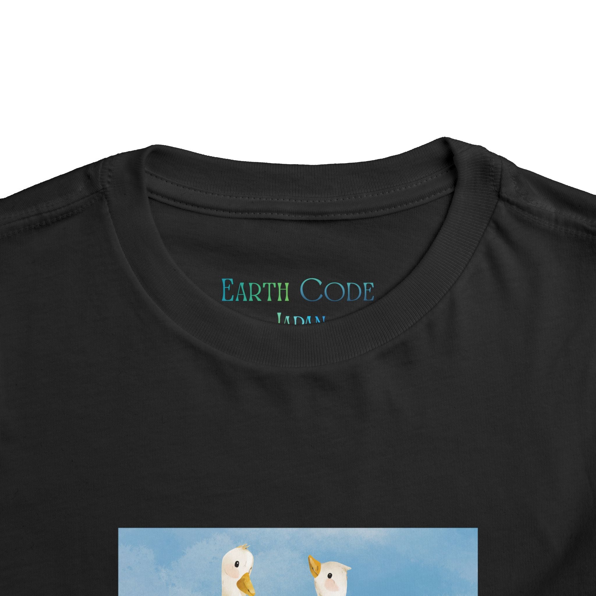 Mama and Baby Goose Toddler Tee | Spring Floral Animals