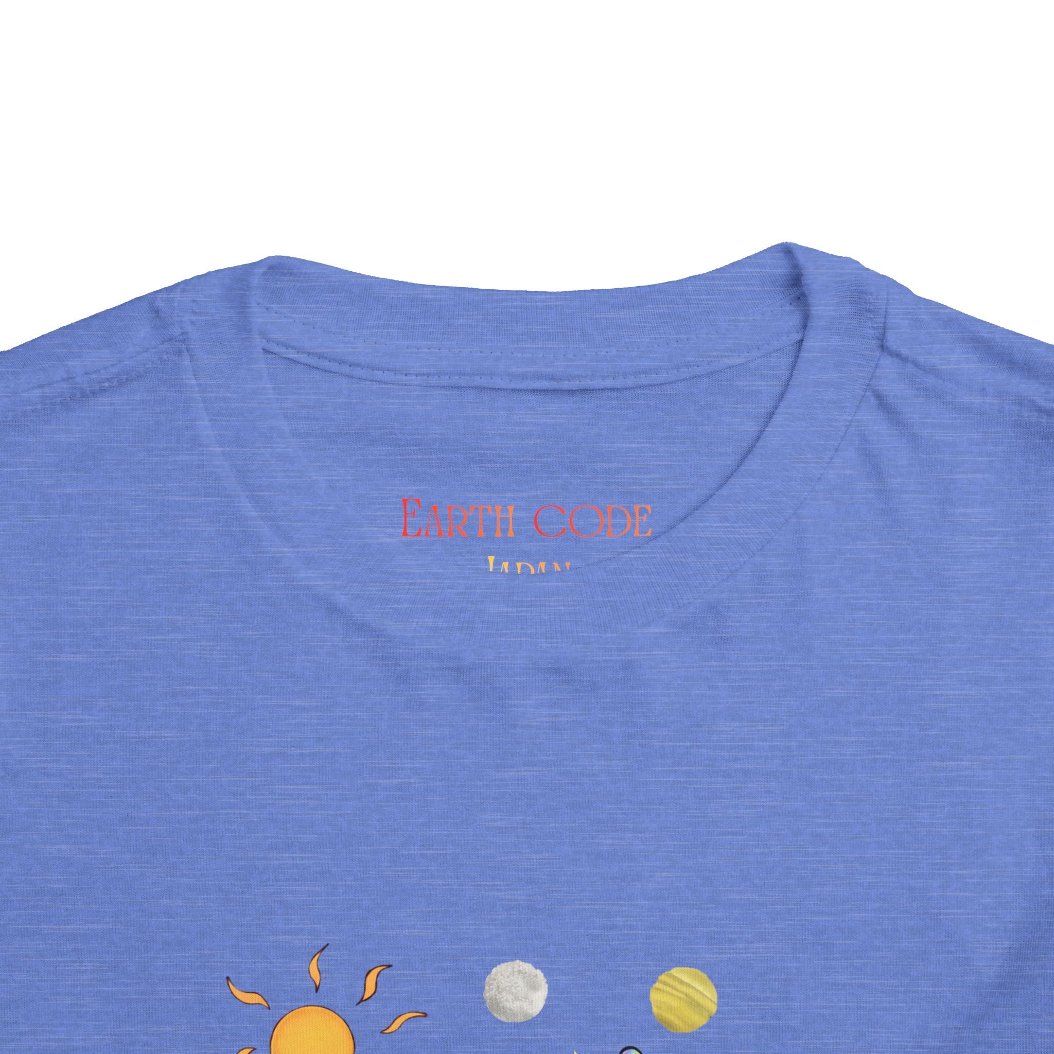 Moowy & Soowy Toddler T-Shirt – Cute Aliens Hugging Earth Kids Space Tee