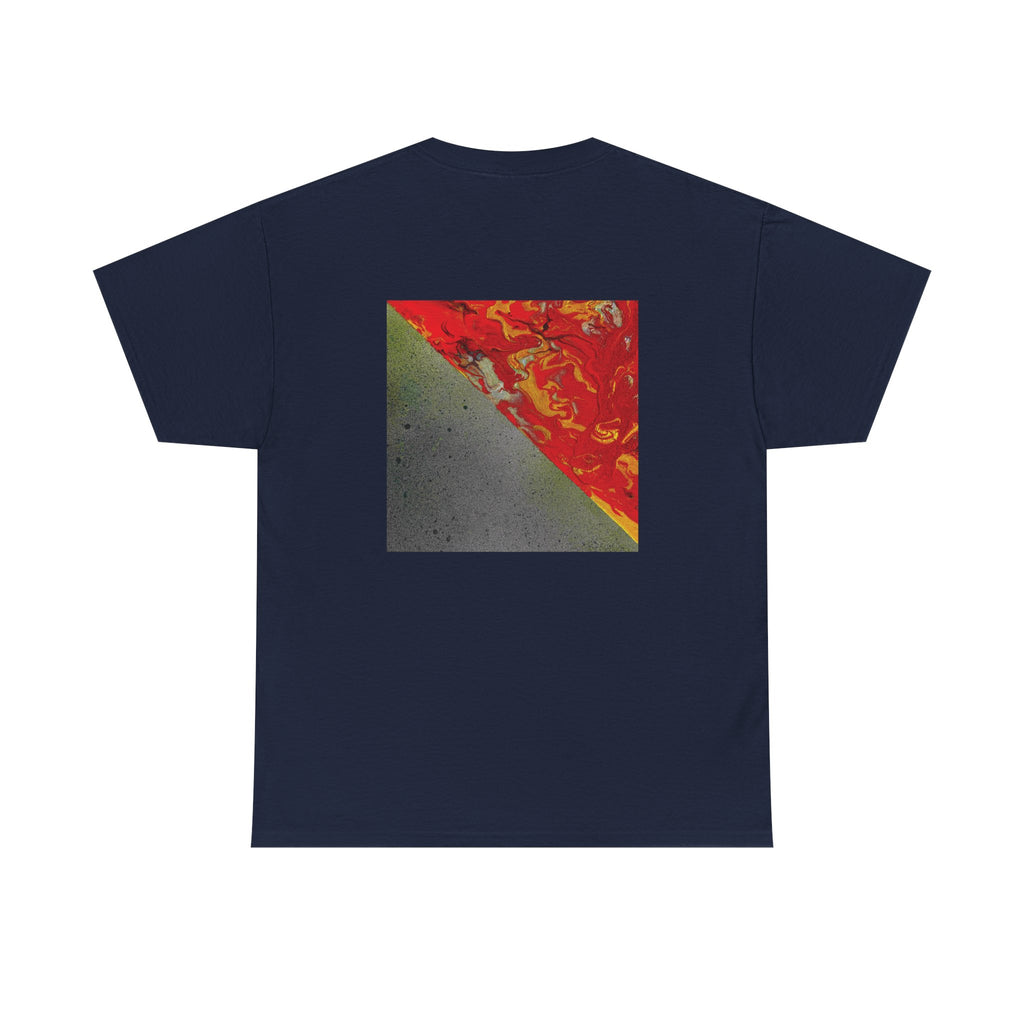 Red & Black Serenade |  Abstract Art Print | Unisex T-Shirt