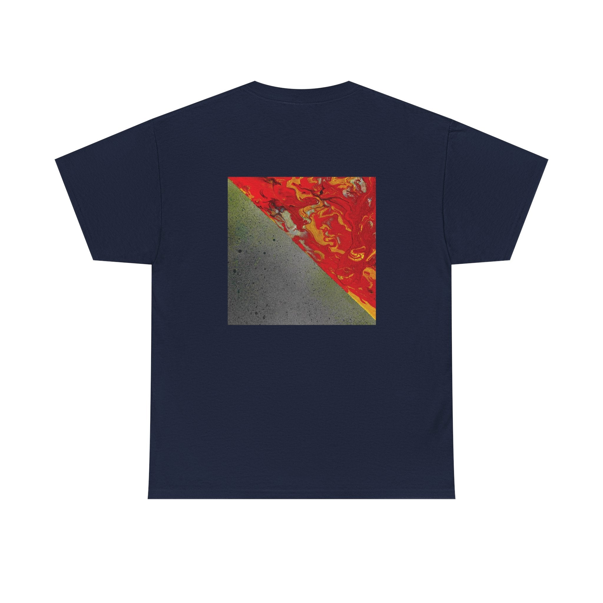 Red & Black Serenade |  Abstract Art Print | Unisex T-Shirt