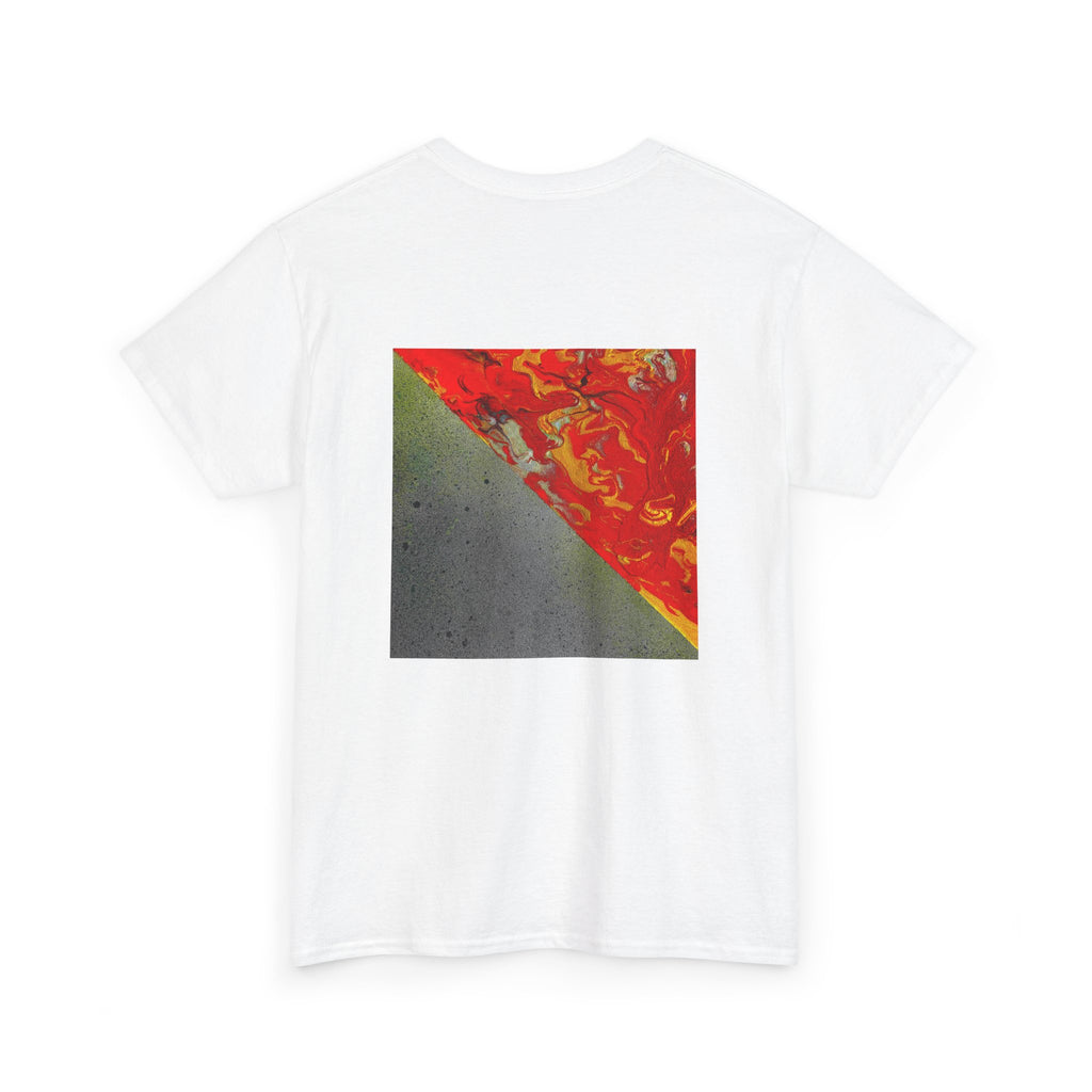 Bold Red & Black Abstract Art Print |  Unisex T-Shirt