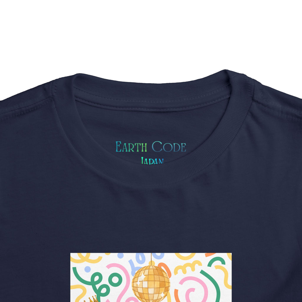 Two Dancing Dachshunds with Crowns T-Shirt | Pop Art Disco Kids Tee