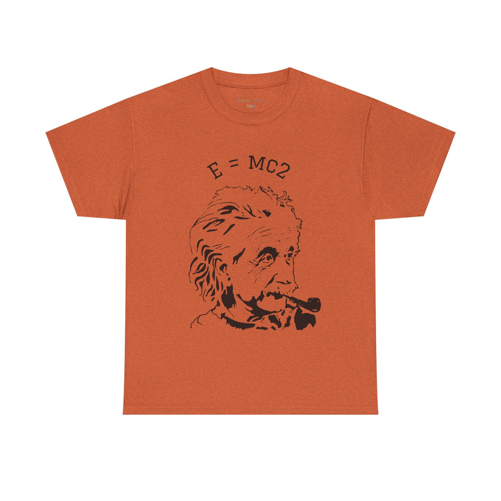 Einstein Heavy Cotton Tee | | E = MC2  | Unisex T shirt