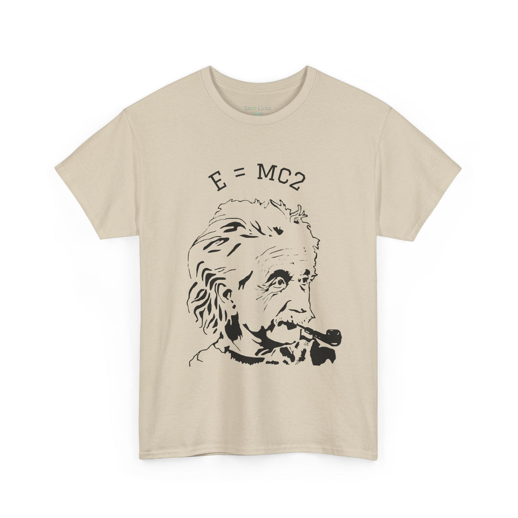 Einstein Heavy Cotton Tee | | E = MC2  | Unisex T shirt