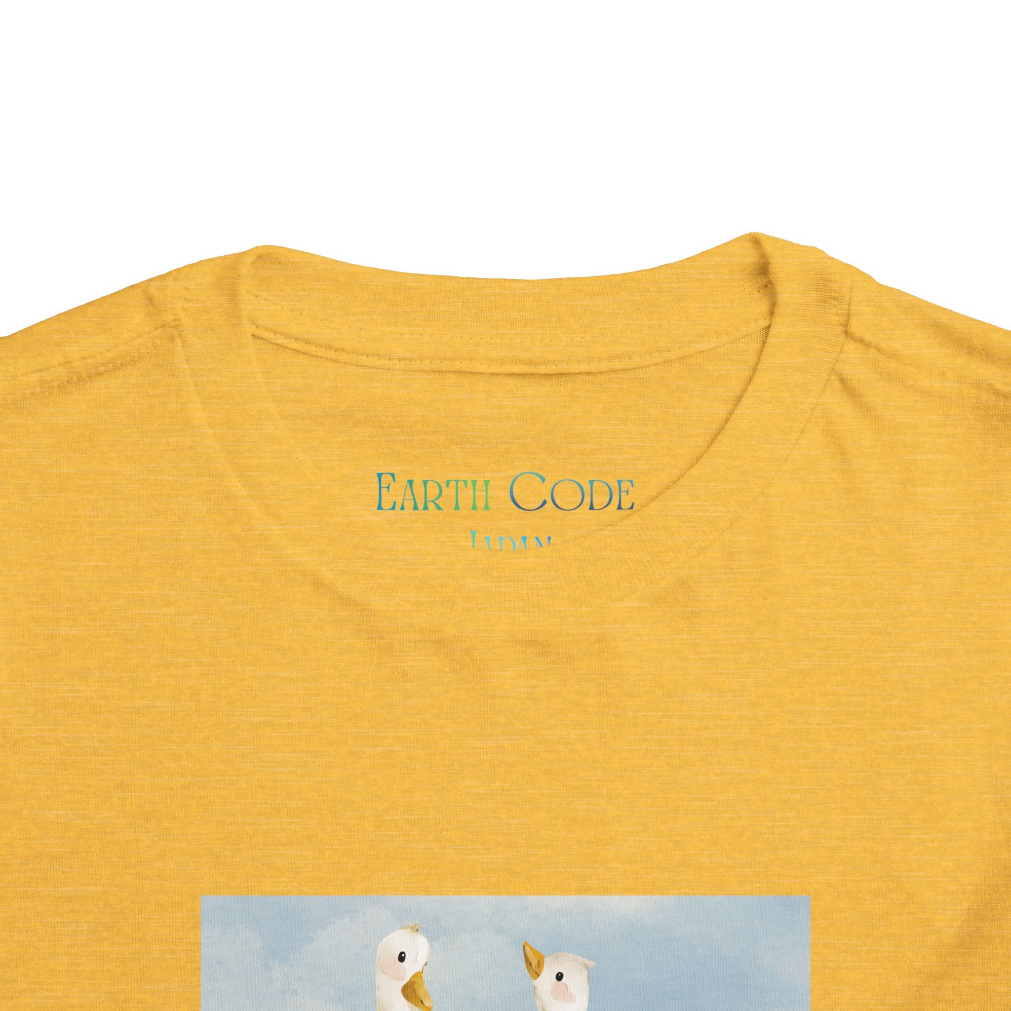 Mama and Baby Goose Toddler Tee | Spring Floral Animals