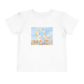 Mama and Baby Goose Toddler Tee | Spring Floral Animals