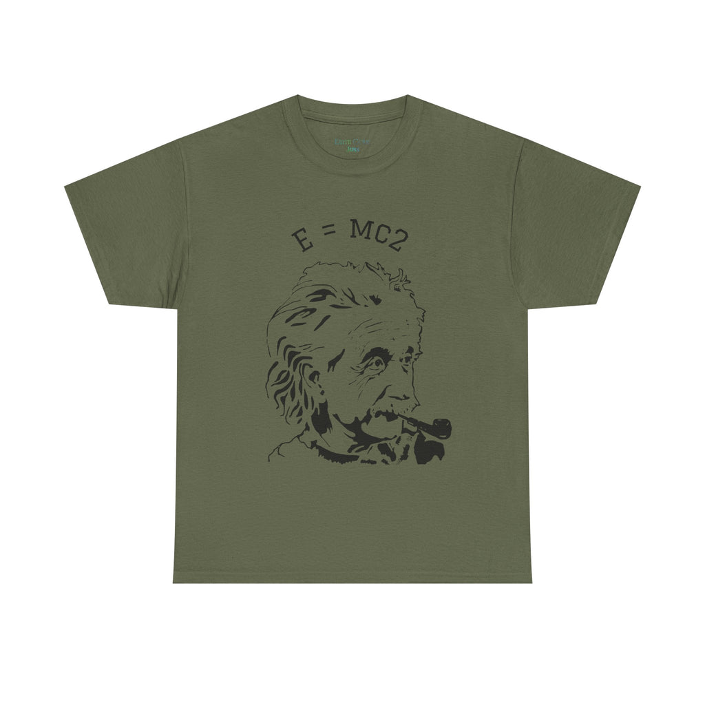 Einstein Heavy Cotton Tee | | E = MC2  | Unisex T shirt