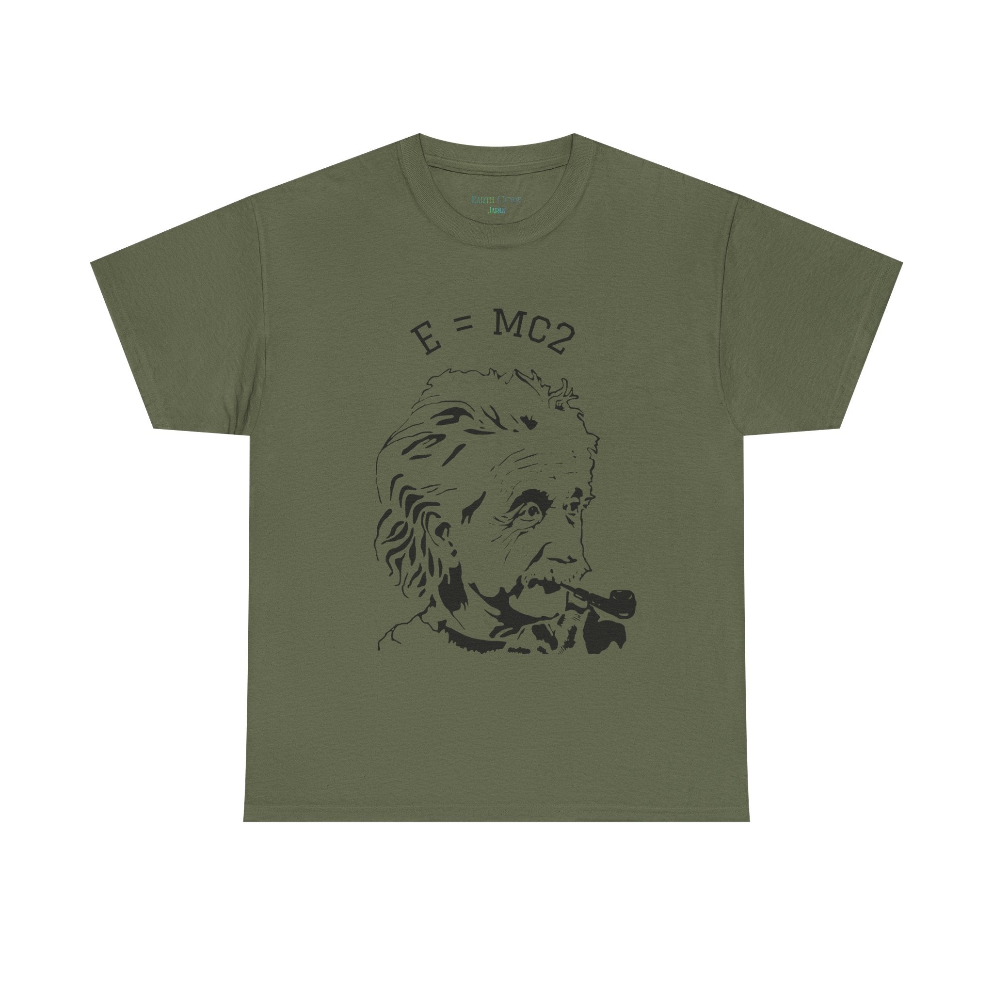 Einstein Heavy Cotton Tee | | E = MC2  | Unisex T shirt