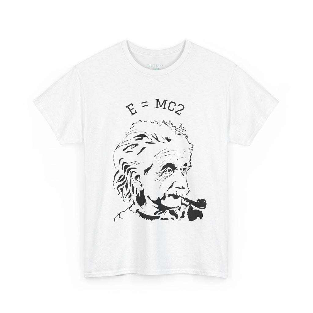 Einstein Heavy Cotton Tee | | E = MC2  | Unisex T shirt