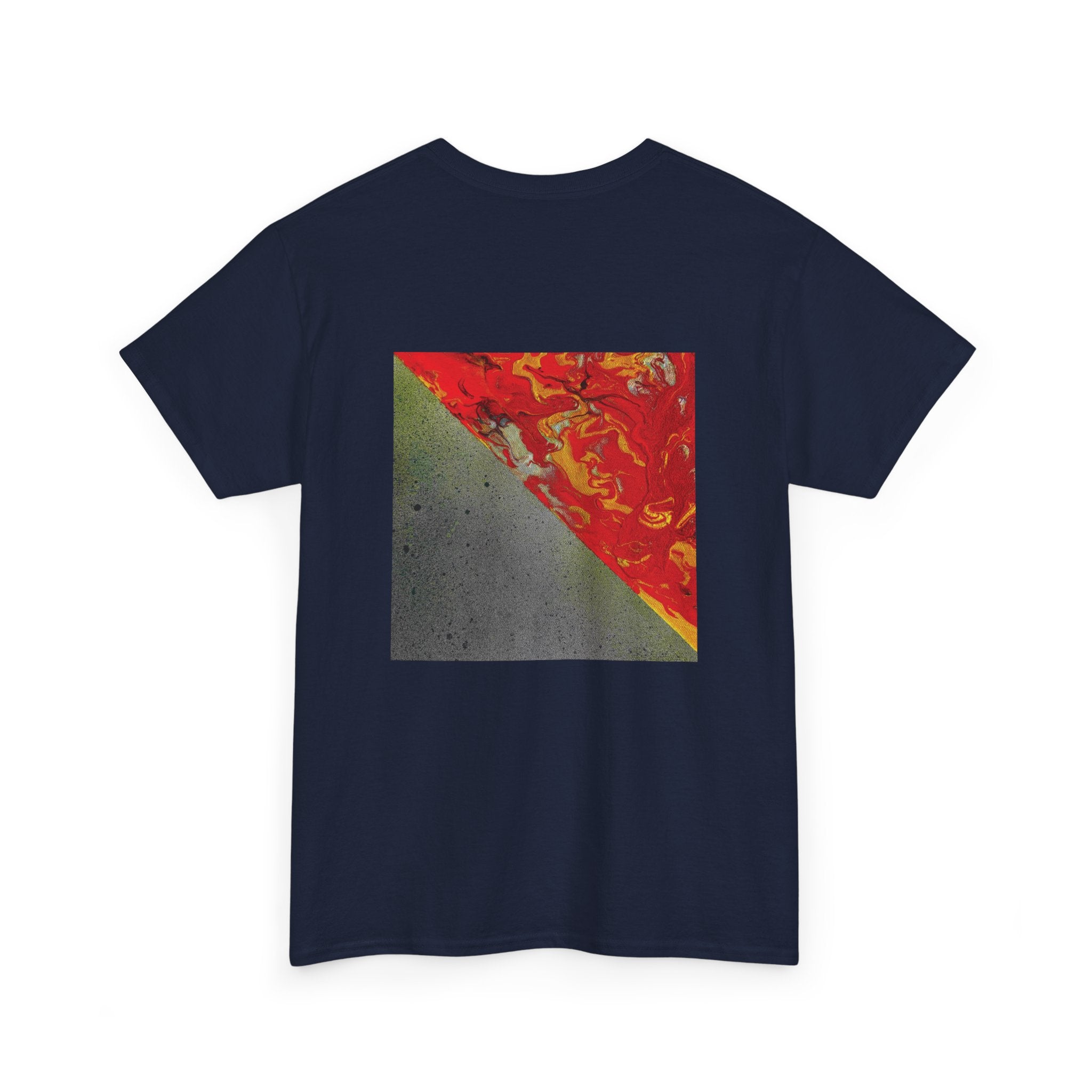 Red & Black Serenade |  Abstract Art Print | Unisex T-Shirt