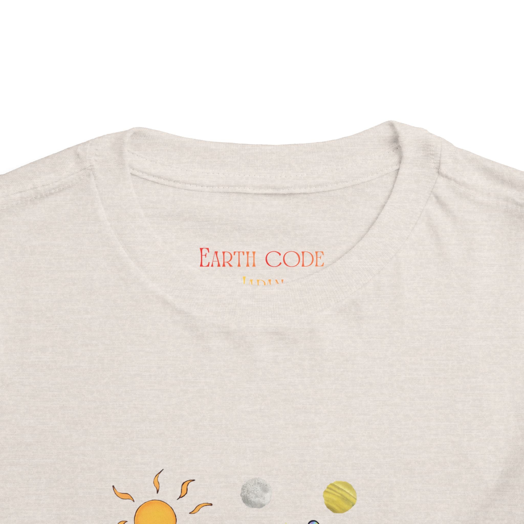 Moowy & Soowy Toddler T-Shirt – Cute Aliens Hugging Earth Kids Space Tee