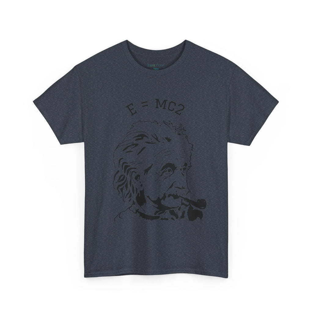 Einstein Heavy Cotton Tee | | E = MC2  | Unisex T shirt