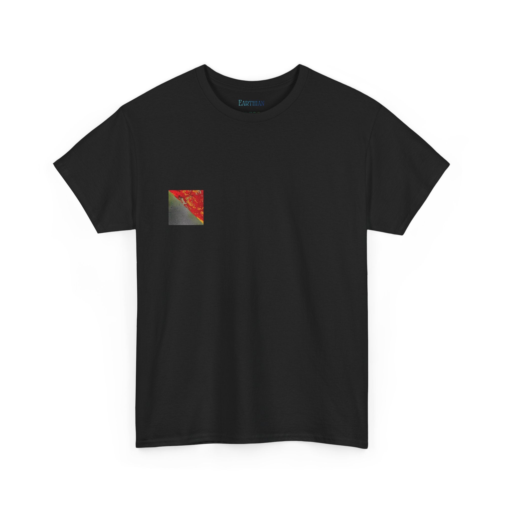 Red & Black Serenade |  Abstract Art Print | Unisex T-Shirt