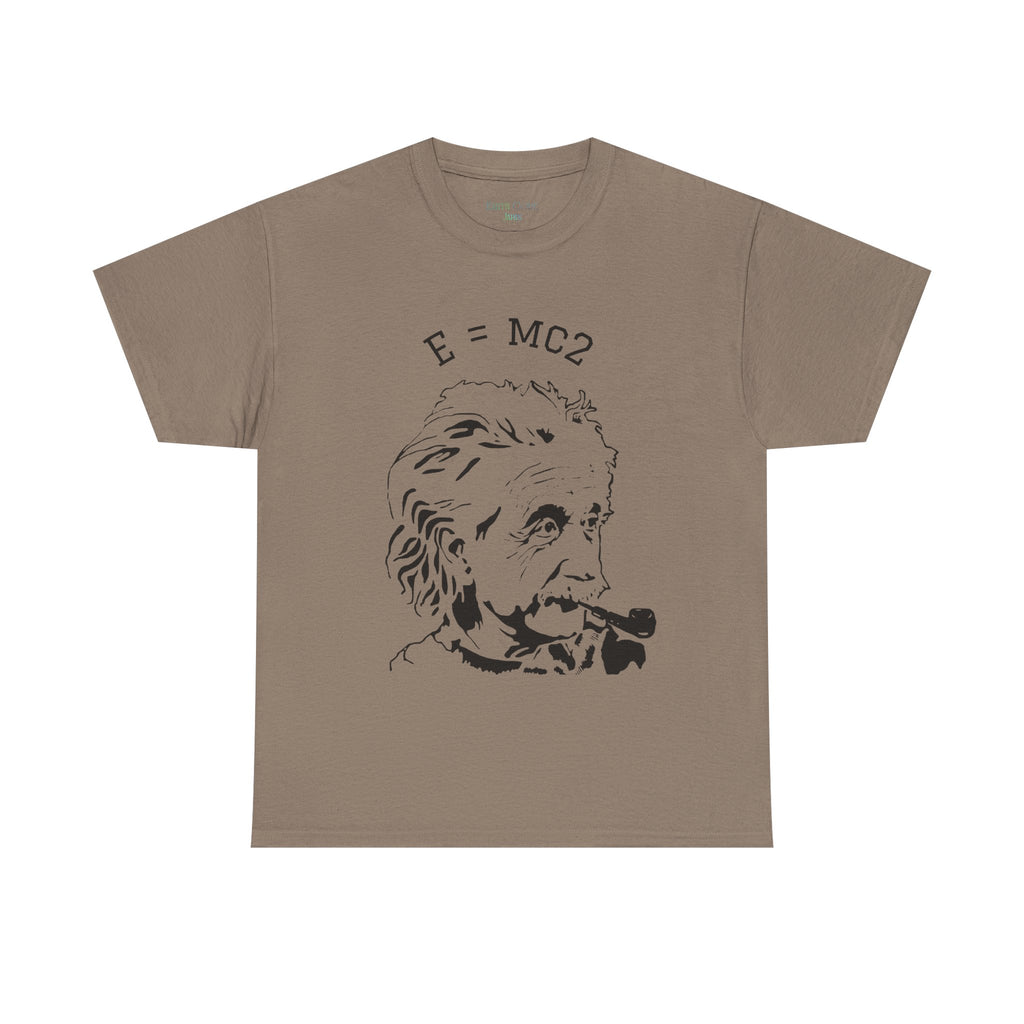 Einstein Heavy Cotton Tee | | E = MC2  | Unisex T shirt