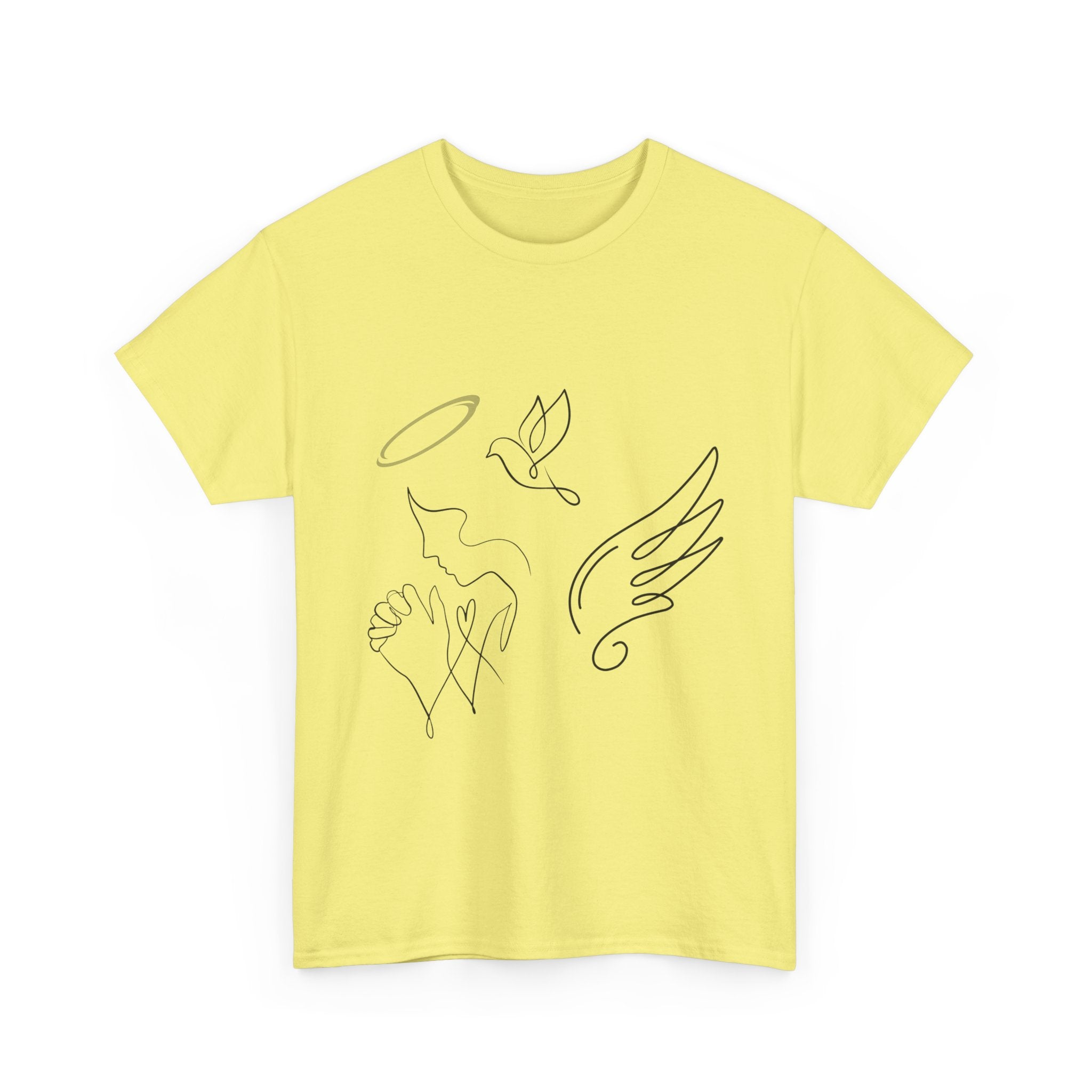 Copy of Copy of Minimal Subliminal circle text T-Shirt | Less Is More design