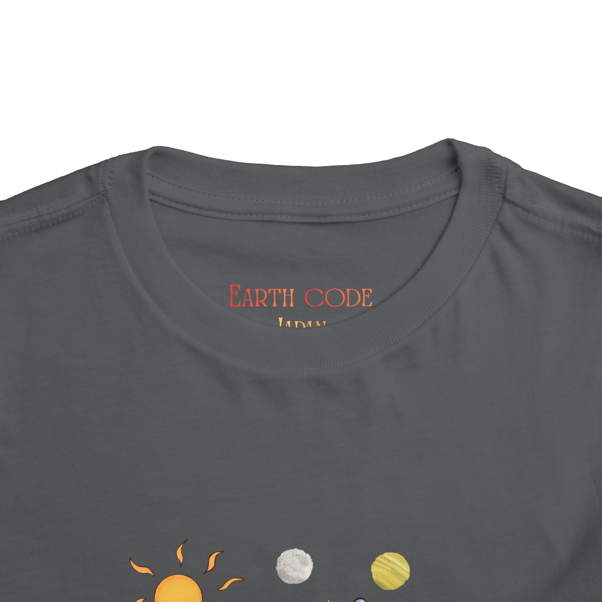 Moowy & Soowy Toddler T-Shirt – Cute Aliens Hugging Earth Kids Space Tee