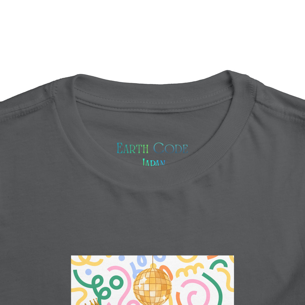 Two Dancing Dachshunds with Crowns T-Shirt | Pop Art Disco Kids Tee