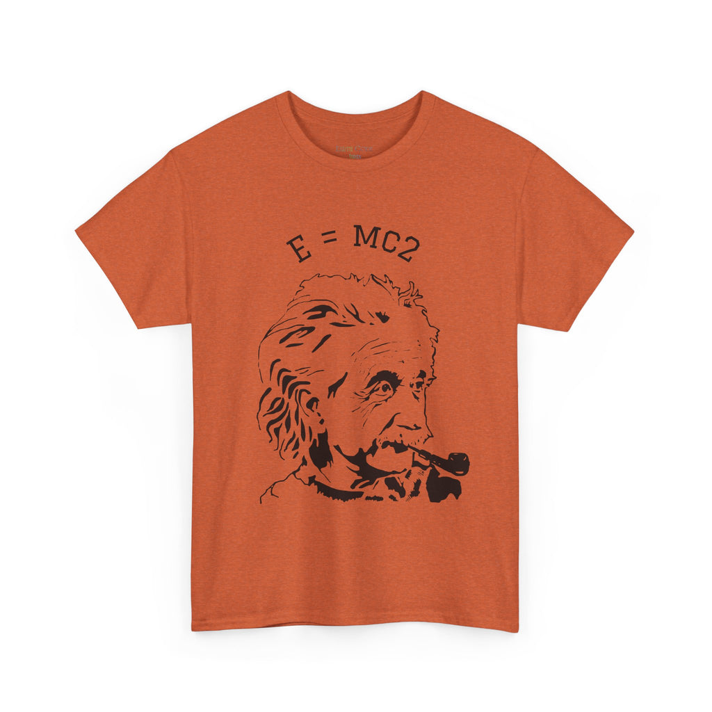 Einstein Heavy Cotton Tee | | E = MC2  | Unisex T shirt