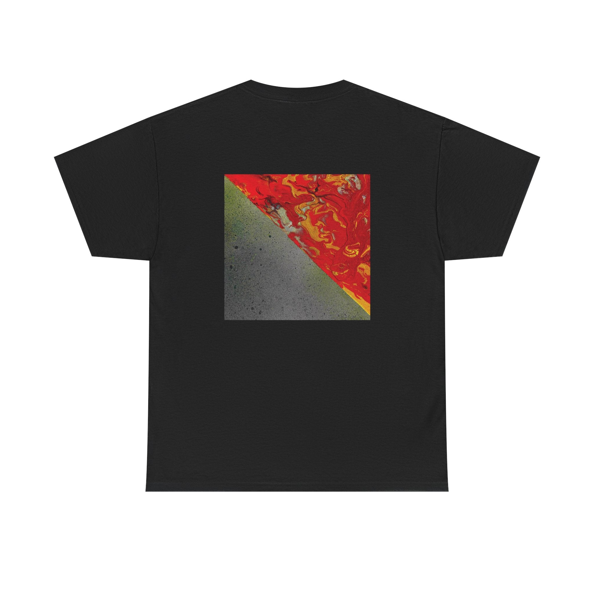 Red & Black Serenade |  Abstract Art Print | Unisex T-Shirt