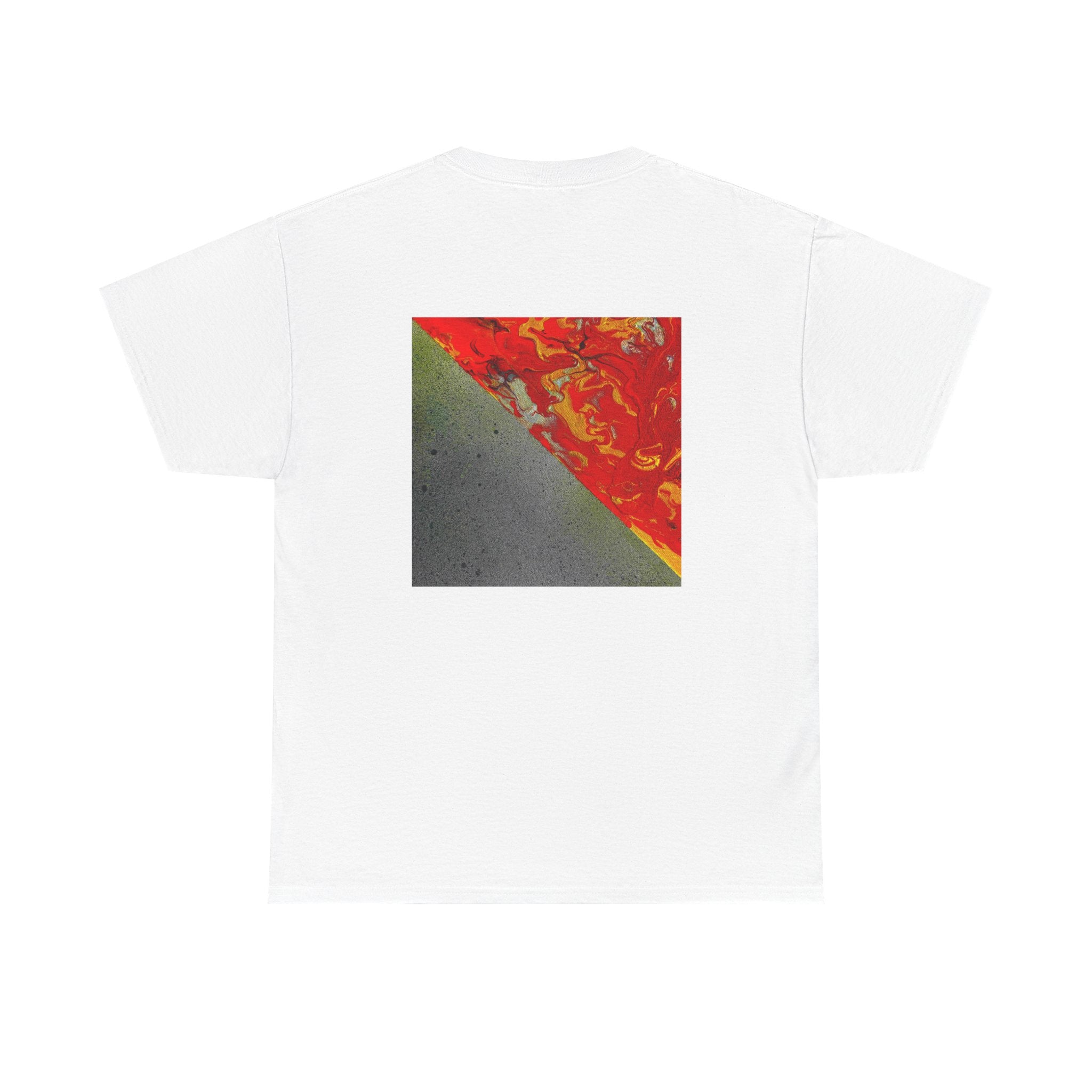 Bold Red & Black Abstract Art Print |  Unisex T-Shirt