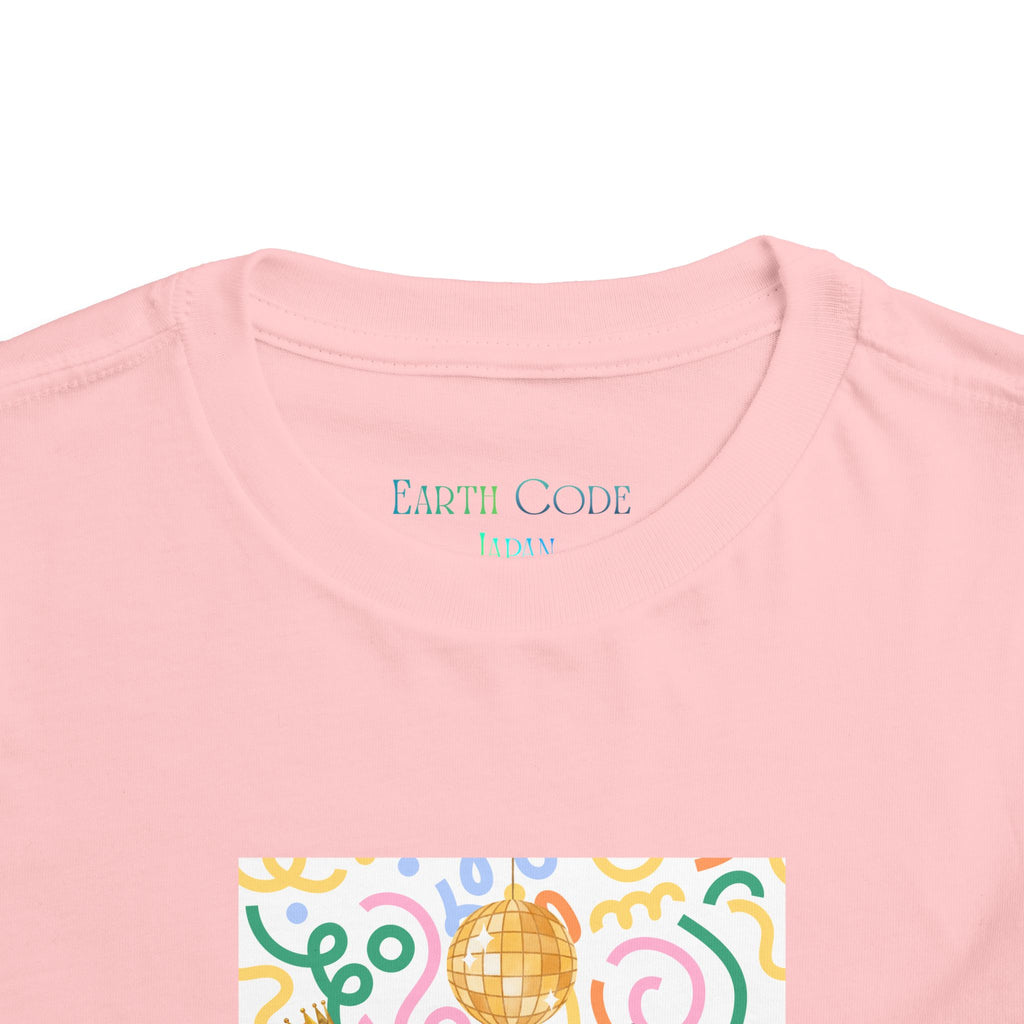Two Dancing Dachshunds with Crowns T-Shirt | Pop Art Disco Kids Tee