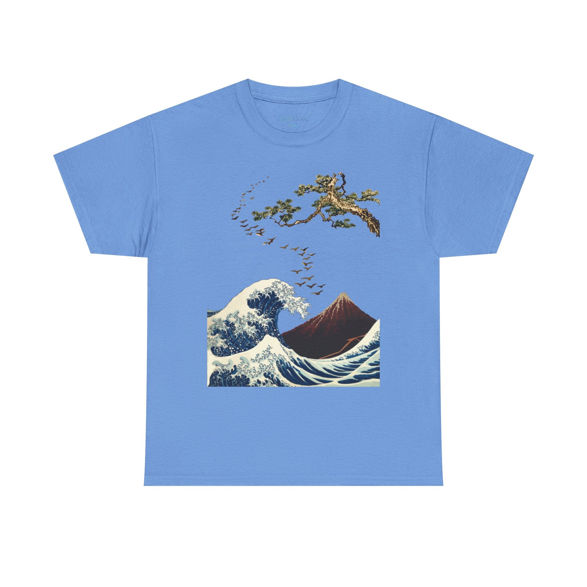 Hokusai Japanese Art T-Shirt | The Great Wave, Mount Fuji & Pine Tree Collage Tee