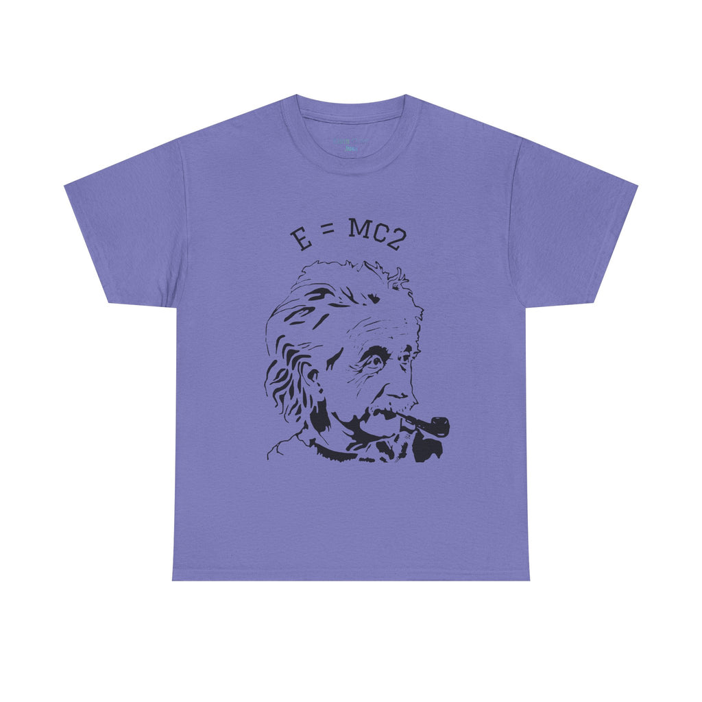 Einstein Heavy Cotton Tee | | E = MC2  | Unisex T shirt