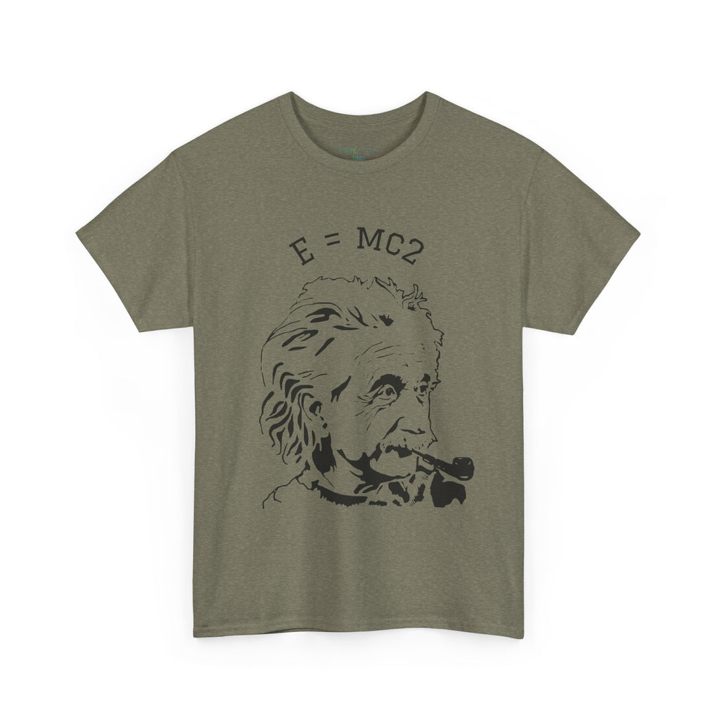 Einstein Heavy Cotton Tee | | E = MC2  | Unisex T shirt