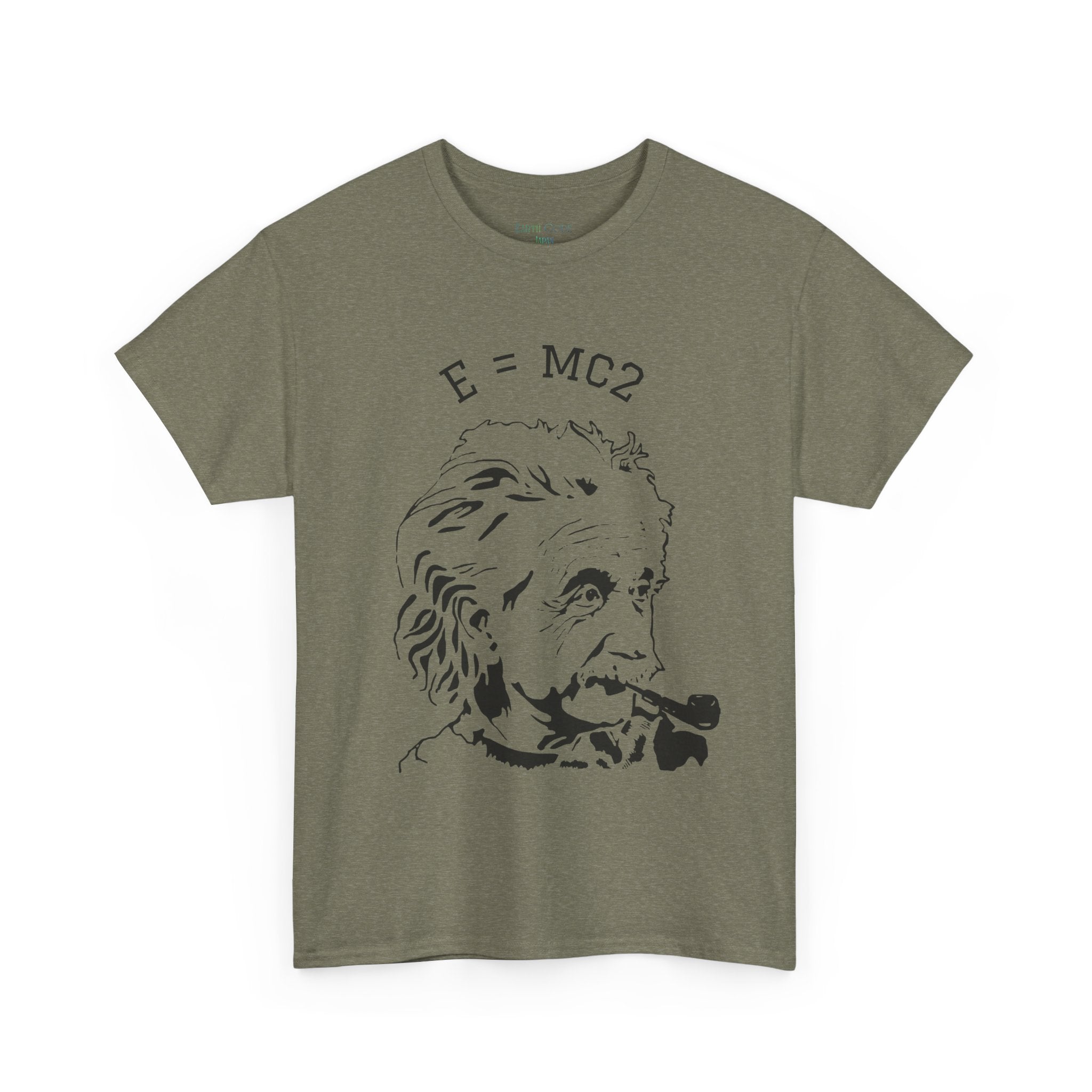 Einstein Heavy Cotton Tee | | E = MC2  | Unisex T shirt