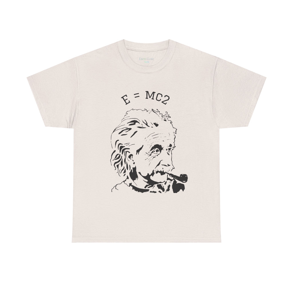 Einstein Heavy Cotton Tee | | E = MC2  | Unisex T shirt