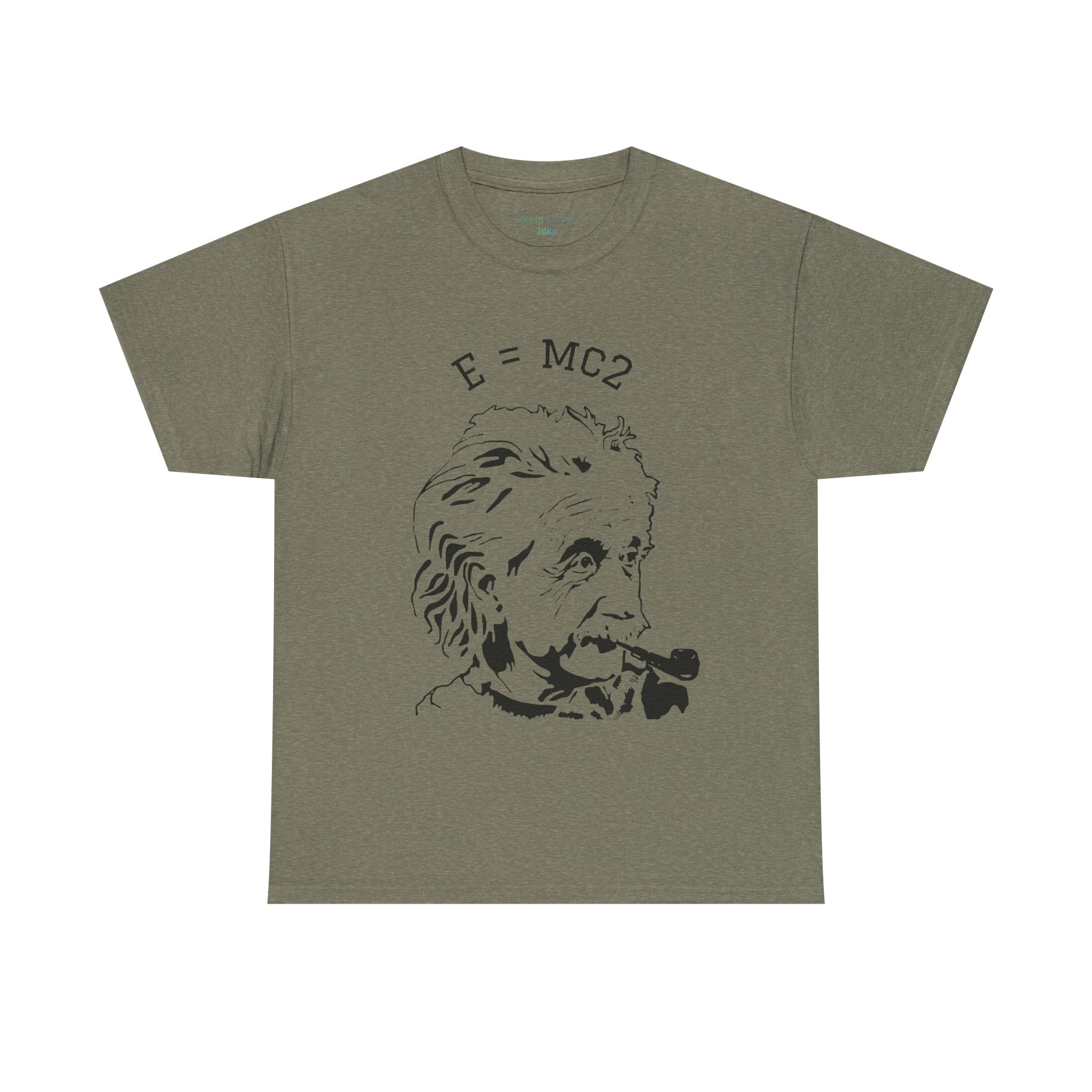 Einstein Heavy Cotton Tee | | E = MC2  | Unisex T shirt