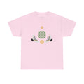 Japanese Cranes Harmony T-Shirt | Two Cranes Minimalist Japanese Art Tee - | Unisex Heavy Cotton Tee
