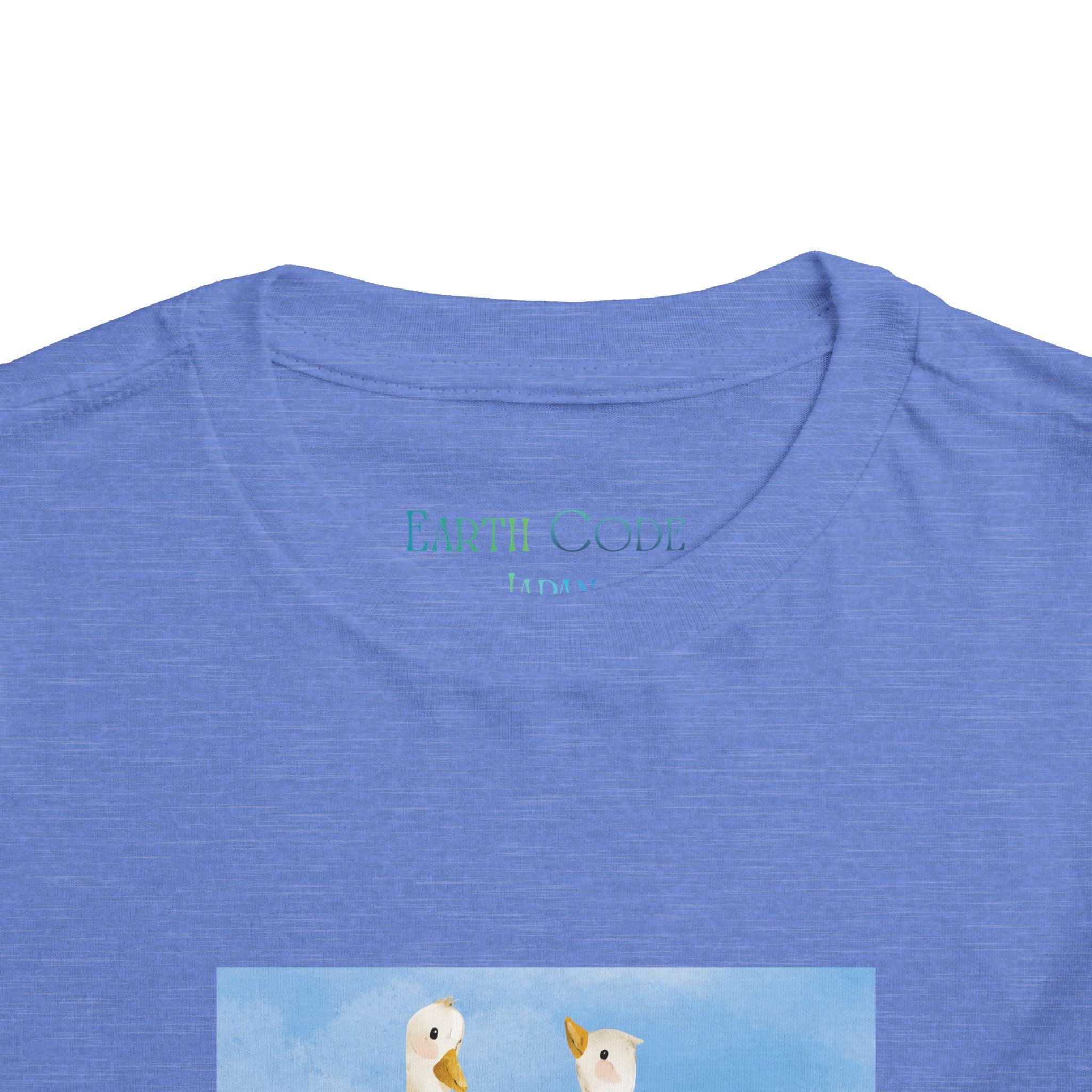 Mama and Baby Goose Toddler Tee | Spring Floral Animals